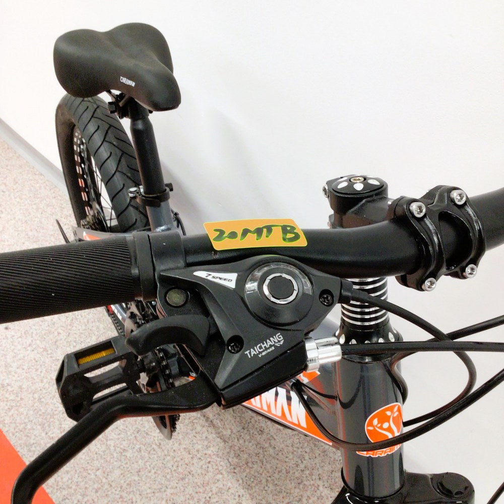 Bicicleta copii 2024, 20MTB 7-12 ani, 20inch, Cadru Otel, Frane pe Disc,