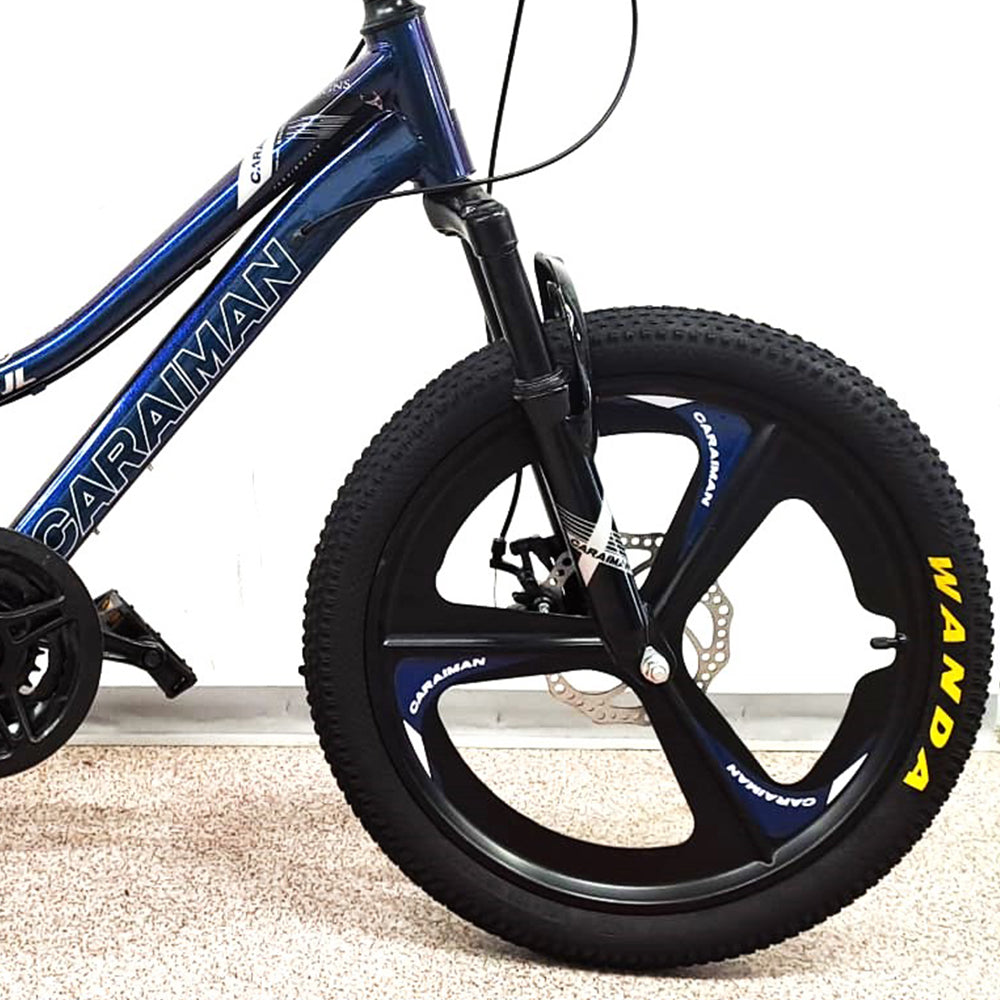 Bicicleta Caraiman 20T-XJL-3, cadru otel, frane pe disc