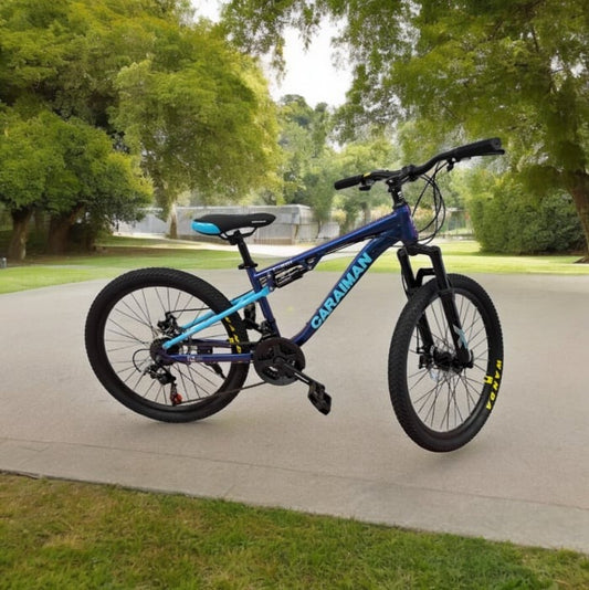 Bicicletă Caraiman, roți 26 inch, suspensie pneumatica, frâne pe disc, Cameleon