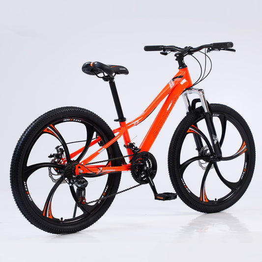 Bicicleta MBT cu Viteze 26T-XJL Caraiman cu jante Aliaj Portocaliu