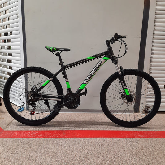 Bicicleta 29 inch-A Cadru Aluminiu, Verde/Negru