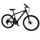 Bicicleta CARAIMAN, 24MTS, Albastru/Negru, Cadru Otel, Frane pe Disc