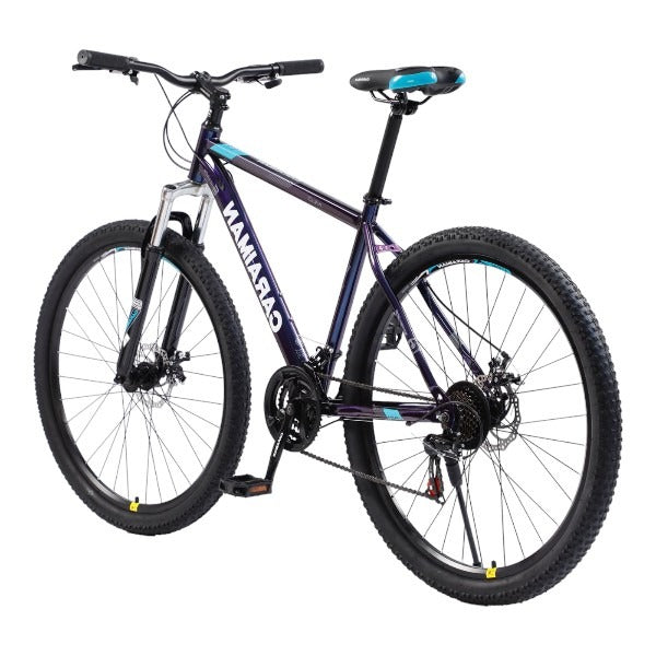 Bicicleta 29-MTB cu jante duble Aluminiu, Albastra