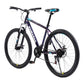 Bicicleta CARAIMAN, Albastru, 24Mld, Cadru Otel, Frane pe Disc
