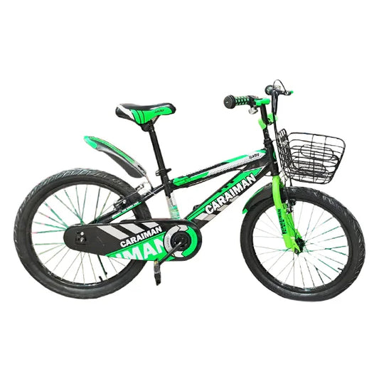 Bicicleta 20“ cu roti ajutatoare, intre 7 si 12 ani-Verde