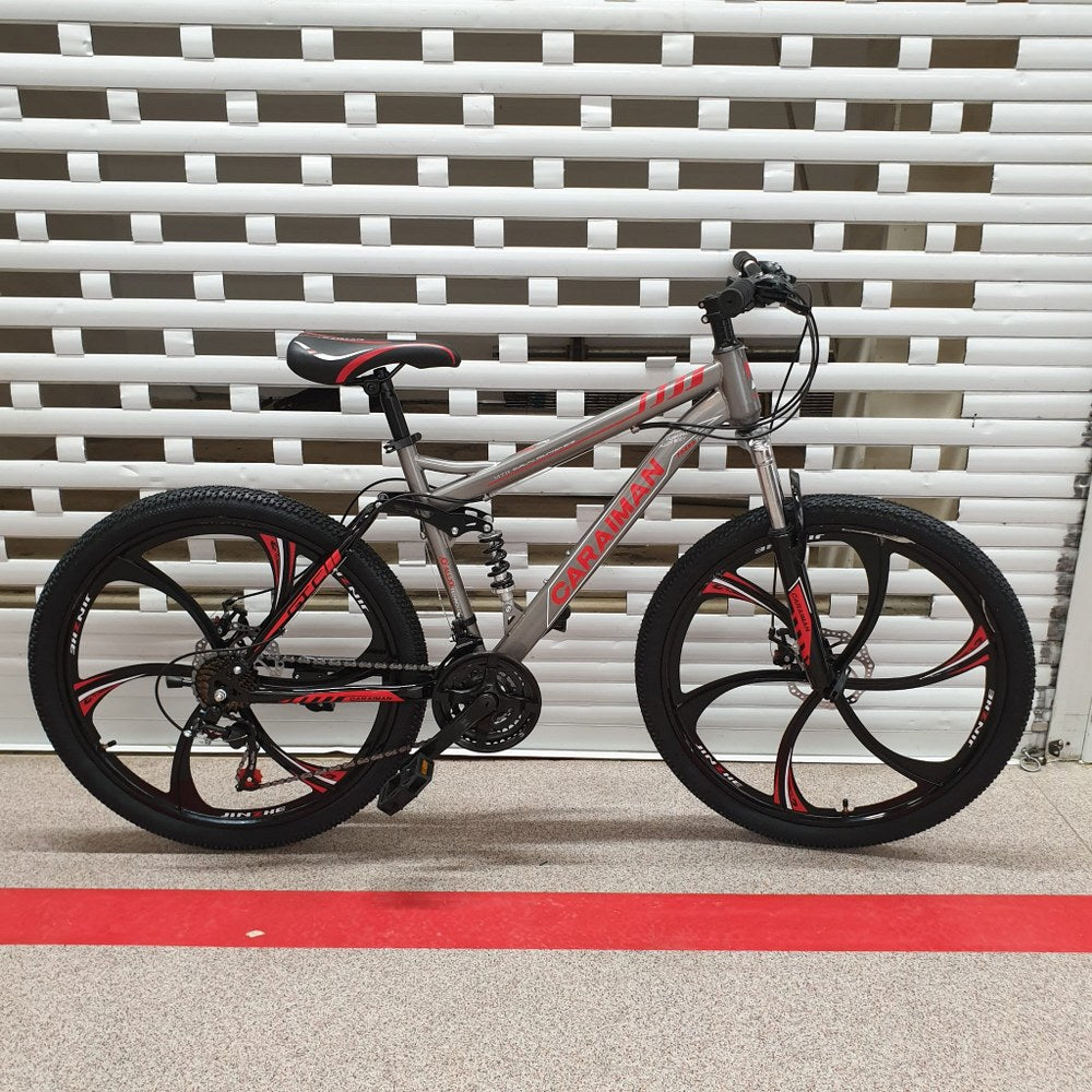 Bicicleta Caraiman Full suspensie cu 21 Viteze