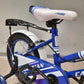Bicicleta Caraiman 14 inch, 4-6 ani, roti ajutatoare din silicon, Albastra